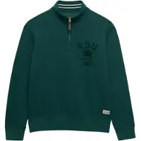 Superdry Sweatshirt crème / donkergroen / zwart
