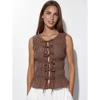 Hiccups for Kids Geroemde Top met Strikdetails