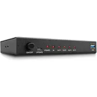 Lindy HDMI Splitter 4K - 4 poorten - 2160p30 3D -