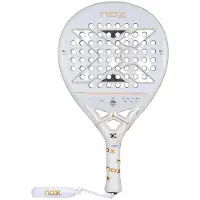 NOX Nextgen Pro Hybrid 12k Nfa Series Padel Racket Zilver 360-375 gr