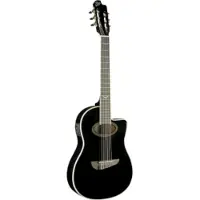 Eko guitars NXT N100e 4/4 Black Klassieke gitaar met elektronica