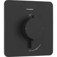 Hansgrohe Afbouwdeel Ecostat Comfort Q Inbouwthermostaat Voor 1 Functie Mat Zwart