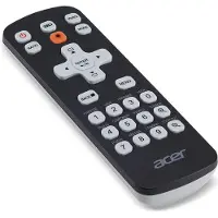 Acer MC.JMV11.00G (Universele afstandsbediening, Infrarood), Afstandsbediening, Zwart