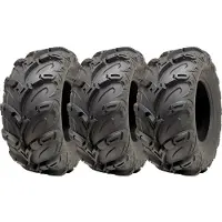 Parnells 25x10.00-12 ATV- en quadbanden OBOR Mudsling, E-keur, goedgekeurd voor de openbare weg, 200 kg (set van 3)