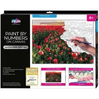 Zieler Paint By Numbers Meadow Painting Kit Veelkleurig Kinderen