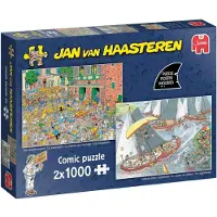Jan van Haasteren - Hollandse Tradities - 2x1000 stukjes (2 stuks)