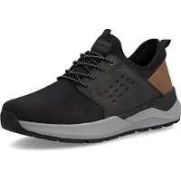 Rieker Sportieve veterschoen bruin / zwart
