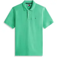 Tommy Hilfiger Heren Polo's & T-shirts Tjm Reg Ess Polo Ext - Groen - Maat L