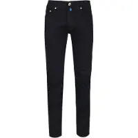 Pierre Cardin Tapered Fit Jeans Blauw/Zwart, Effen