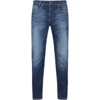 MAC jeans blauw effen denim Arne Pipe 5-pocket