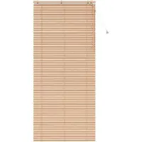 vidaXL Venetiaanse jaloezie Eiken Look 115 x 250 cm 35 mm