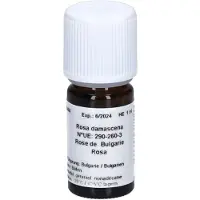 Aromasan Etherische olie van biologische roos uit Bulgarije 1 ml Etherische olie