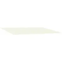 vidaXL Vervangingsdoek voor zonnescherm Crèmekleurig 600 × 300 cm