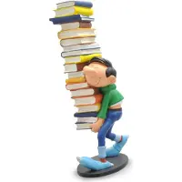 Plastoy Beeldje Guust Flater met boeken