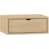 Selsey Heggers – nachtkastje met lade, eiken mavelie, 45 cm