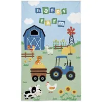 Tractor Boerderij Handdoek Kleine maat 30x50cm Katoen Boerderij
