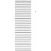 vidaXL Venetiaanse jaloezie Wit 90 x 250 cm 35 mm