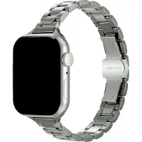Selencia Slim Steel schakelbandje voor de Apple Watch | 38/40/41/42 mm - Zilver