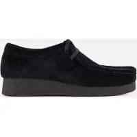 Clarks Veterschoen 'Wallabee' zwart