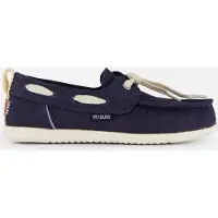 HeyDude Loafers Dames Blauw Keperstof Maat 39