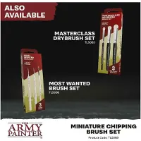 Army Painter miniatuur penseel set voor chipping en detailwerk.