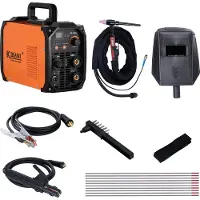 Kibani Lasapparaat TIG-200S incl. 40 Wolfraamelektroden - TIG & MMA Lasapparaat tot 4.0 mm - IGBT-Inverter-Technologie - Compact en Lichtgewicht - Elektrisch Lasapparaat 220V - RVS / Elektrode Lassen