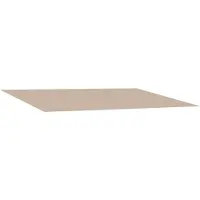 vidaXL Vervangingsdoek voor zonnescherm Beige 450 × 300 cm Polyester