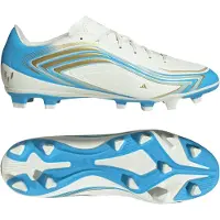 Adidas Voetbalschoen 'F50 Messi Club' ivoor / hemelsblauw / goud