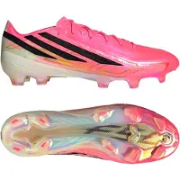 Adidas Voetbalschoen 'F50 Hyperfast Elite' abrikoos / lichtroze / zwart