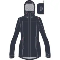 CMP Dames waterdichte h hoodie met drukknoopjes | Maat XS