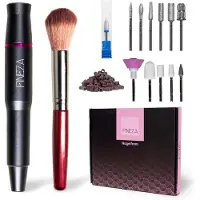 Fineza Elektrische Nagelfrees Set met Bitjes – Manicure & Pedicureapparaat – Nagelvijl - Antraciet
