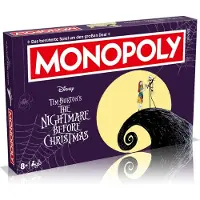 Winning Moves Nightmare Before Christmas Monopoly Board Gamegerman Paars Kinderen