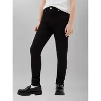 Calvin Klein Jeans Girls Skinny Washed Black Jean Washed Black Maat: 14 | Spijkerbroeken Outlet | Unisex | Zwart