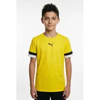 Puma Functioneel shirt geel / zwart / wit
