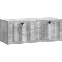 vidaXL Wandmontage TV-kast Betongrijs 78,5 x 31 x 30 cm Bewerkt hout
