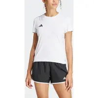 Adidas Functioneel shirt 'Adizero Essentials' zwart / wit