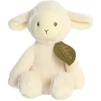 Aurora Knuffel - Ebba Eco Laurin Lamb - - Laurin Lammetje - Ebba Eco - Beste Vriend - 32 cm - Wit