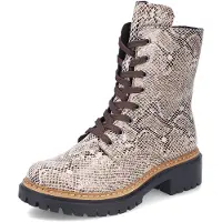 Rieker 72627 Enkellaarzen | Maat 41 Dames Beige