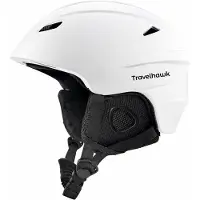 Travelhawk Skihelm - Snowboard Helm - Ski Helm - Unisex - Wit - L