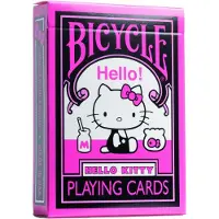 Bicycle Hello Kitty Black & Pink - Premium Speelkaarten - Poker - Collectible - Sanrio - Manga & Anime