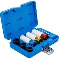 Bgs 74297 Set kracht wielmoerdopsleutels en schroefuitdraaier (1/2") | 17 - 21 mm | 7-dlg.
