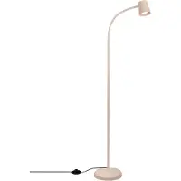 Briloner Skriva - Vloerlamp - staande lamp draaibaar - met voetschakelaar - GU10 fitting - bureaulamp - Ø21 x 127,5 cm - beige