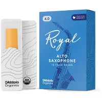 Daddario Royal by Alto Saxophone Reeds 3.5 (10 Pack)
