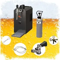 Ich-zapfe Complete set biertap JET 30 - 1-kraans droogkoeler tot 35 l/u, Koš tapkop