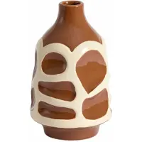 Light & Living - Vaas SINICE - Bruin - 15x15x24 cm