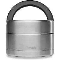 Qwetch Originals - Bewaarbakje Inox Brossé 850 ml