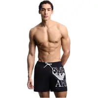 Emporio Armani herenbadpak met adelaarsmotief