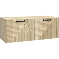 vidaXL Wandmontage TV-kast Sonoma Eiken 78,5 x 31 x 30 cm Bewerkt hout
