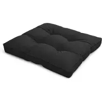 Beautissu Tuinkussen Waterafstotend Outdoor Kussen 50x50x10 cm – Zitkussen Grijs Kussen voor Tuinmeubelen – Flair Lounge