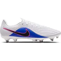 Nike Tiempo Maestro Academy IJzeren-Nop Voetbalschoenen (SG) Anti-Clog Wit Blauw Felroze